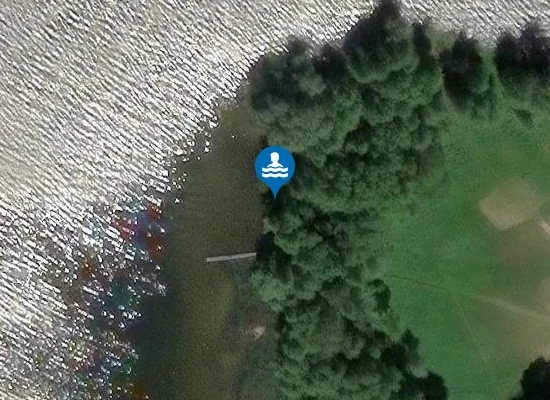 Satellite image of Badestrand