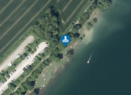 Satellite image of Hundestrand