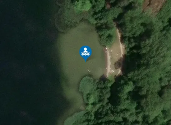 Satellite image of Hamburger Strand