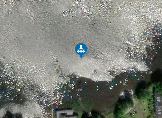 Satellite image of ZWISCHENAHNER MEER BADESTBAD ZWISCHENAHN