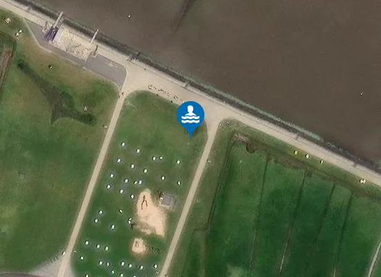 Satellite image of Grünstrand Altenbruch
