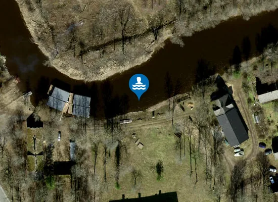 Satellite image of Kabala ujumiskoht