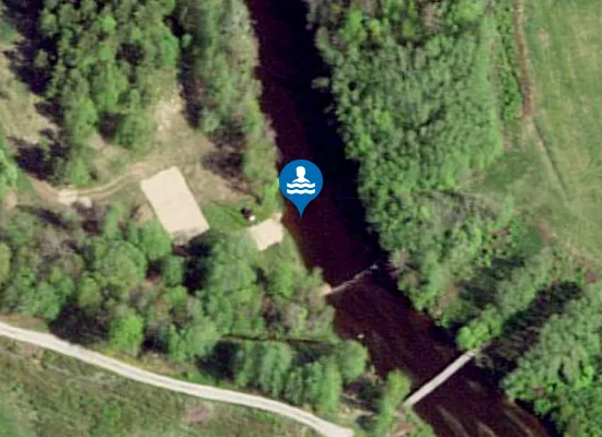 Satellite image of Sipa ujumiskoht