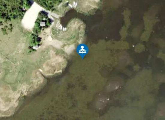 Satellite image of Virtsu Vanaluubi ujumiskoht