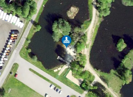 Satellite image of Vesiroosi supelrand