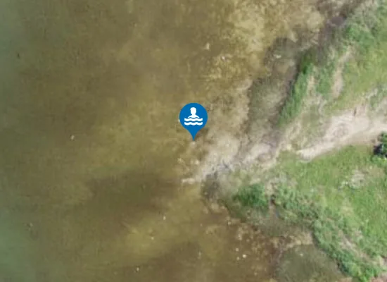 Satellite image of Oosaare ujumiskoht