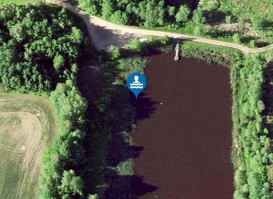 Satellite image of Sillaotsa järve ujumiskoht