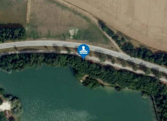 Satellite image of MÜHLHEIM BADESEE