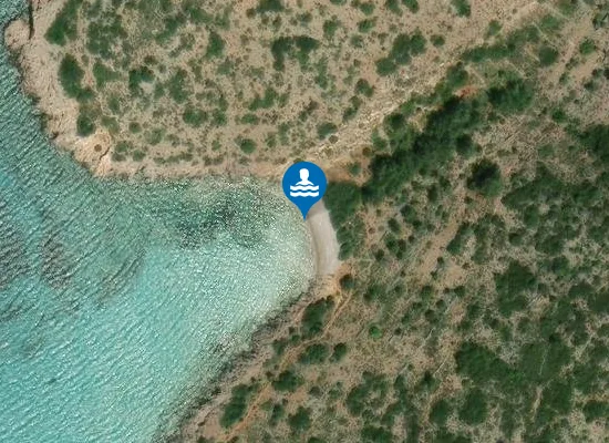 Satellite image of agia dinami