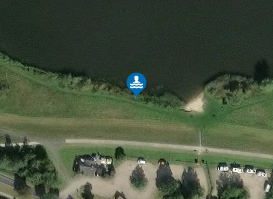 Satellite image of GARTOWER SEE SURFSTRAND