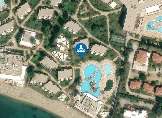 Satellite image of Ikos Olivia