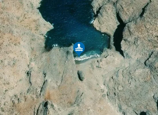 Satellite image of Ormos Mikri Vichlada