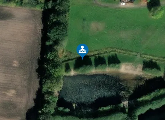 Satellite image of CAMPINGPLATZBADESEE ASCHENBECK