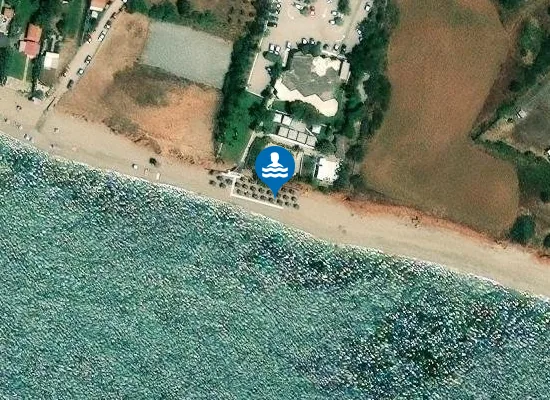 Satellite image of Orizont Beach