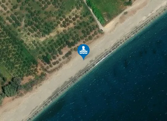 Satellite image of FFK Unofficial Beach
