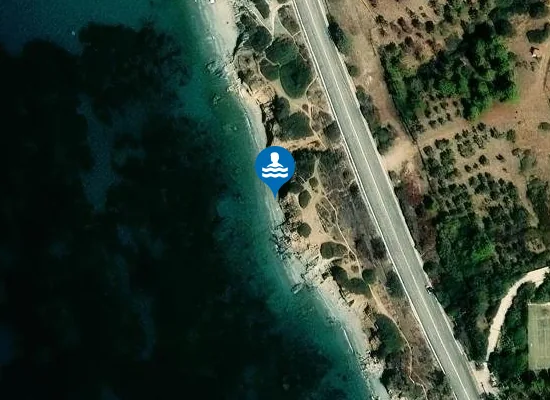 Satellite image of FKK Beach