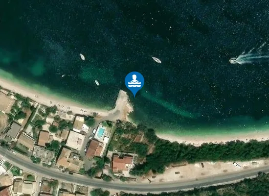 Satellite image of Imerolia Beach