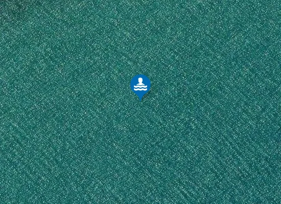 Satellite image of Laganas beach