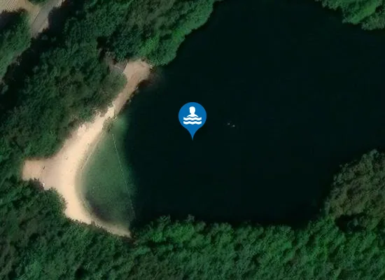 Satellite image of BAGGERSEE SCHLAGBRUECKENER WEG