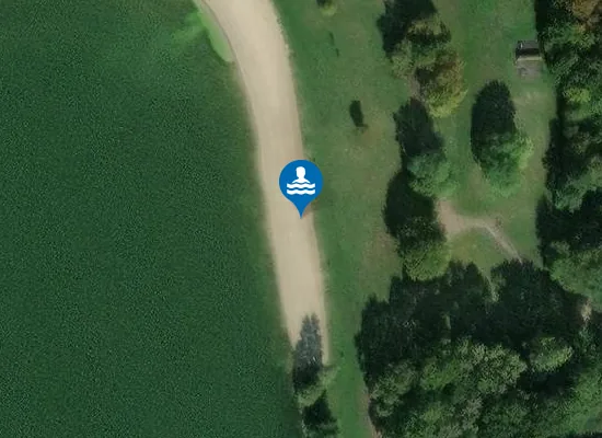 Satellite image of BADESEE HARTENSBERGSEE