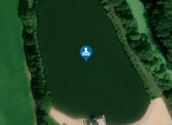 Satellite image of NATURFREIBAD EYSTRUP EV