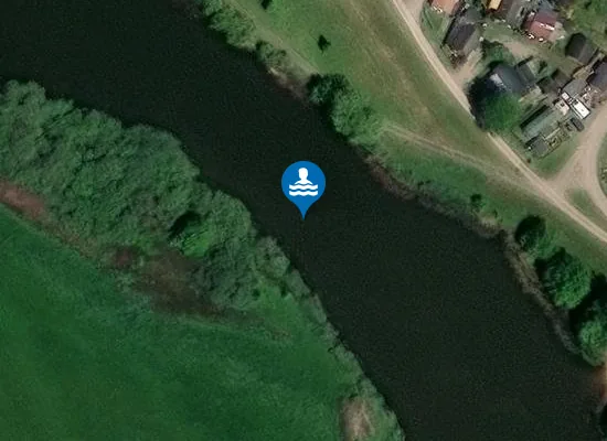 Satellite image of RETHEMER FAEHRSEE CAMPINGPLATZ