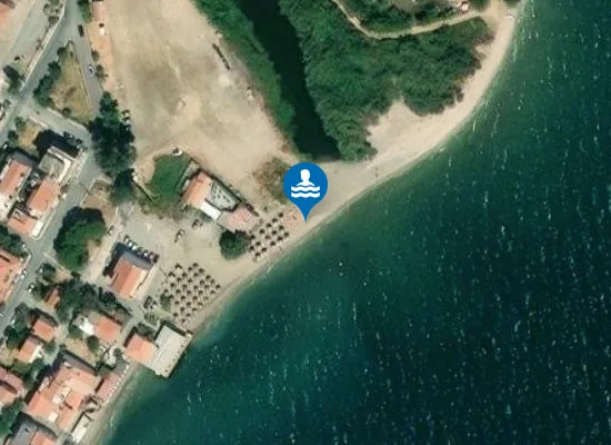 Satellite image of İreo beach