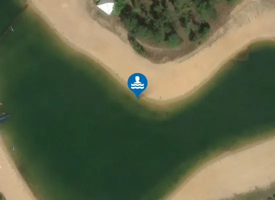 Satellite image of BADESEE ERHOLUNGSGEBIET WILSUM