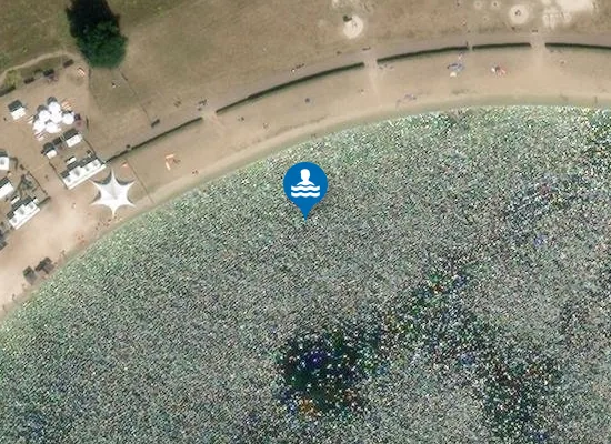 Satellite image of SPEICHERBECKEN GEESTE