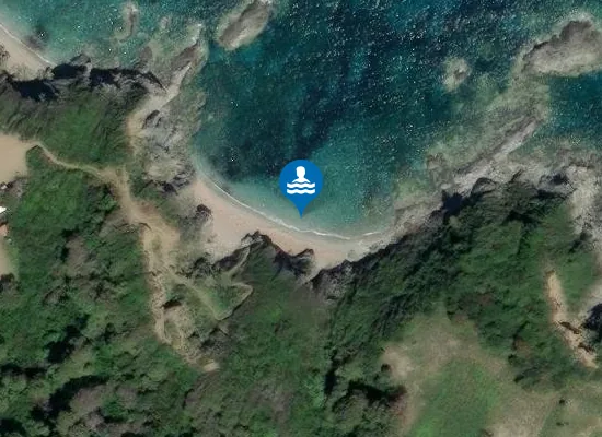 Satellite image of Angeletou beach