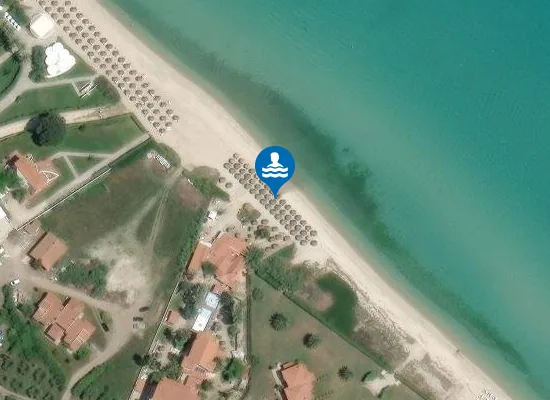 Satellite image of George Hotel beach resort