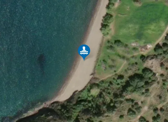Satellite image of Naturist beach