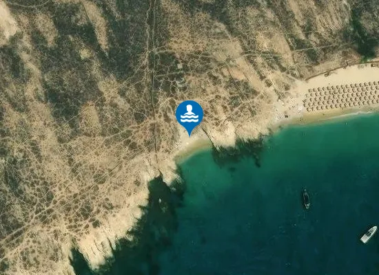 Satellite image of Elia Nude Beach