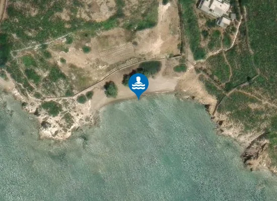 Satellite image of Didimes Beach