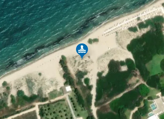 Satellite image of Marmari Beach