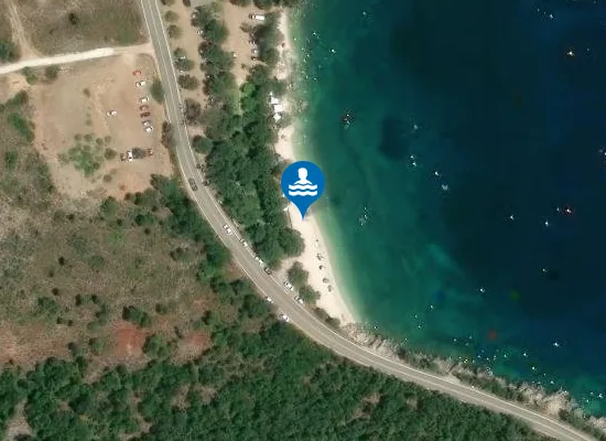 Satellite image of Paralia Agia Paraskevi