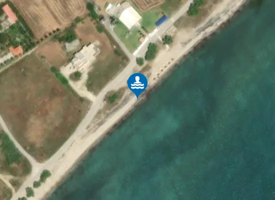 Satellite image of Malibu Beach