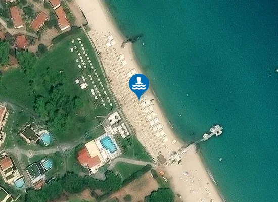 Satellite image of Hotel beach resort