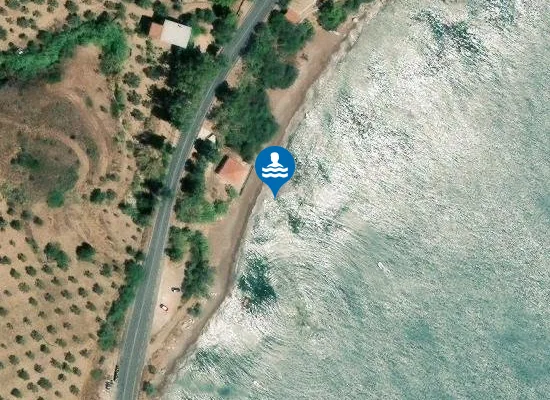 Satellite image of Vasilitsi Beach
