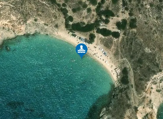 Satellite image of Livadi