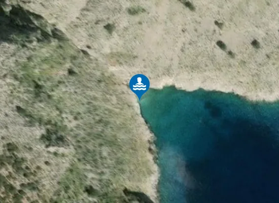 Satellite image of Exo Almyres beach