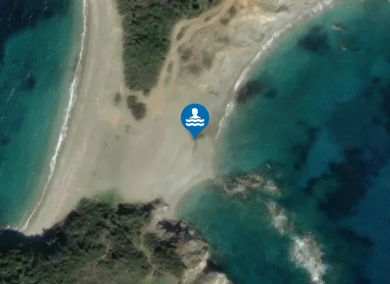 Satellite image of Lemos Beach