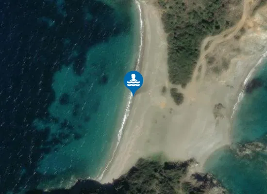Satellite image of Lemos Beach