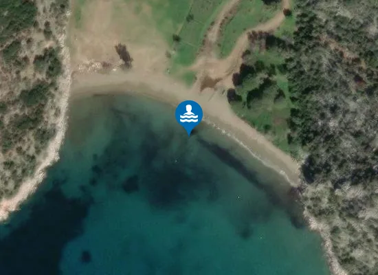 Satellite image of Marathias Beach