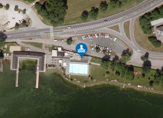 Satellite view of TRAUNSSEE, ALTMÜNSTER
