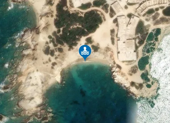 Satellite image of Paralia Alyko