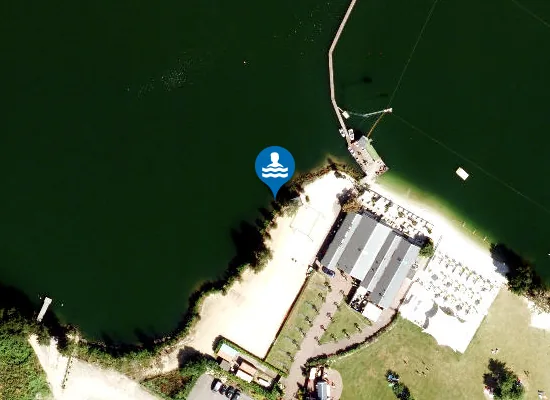 Satellite image of BADESEE EFFELD AM STRAND