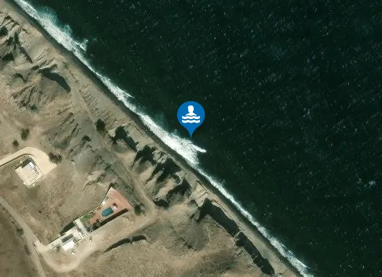 Satellite image of Vourvolos Beach