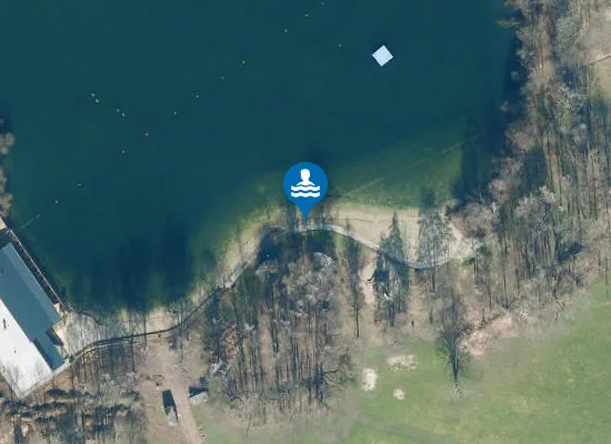 Satellite image of BADESEE KAPUSCH HUECKELHOVEN AM STRAND