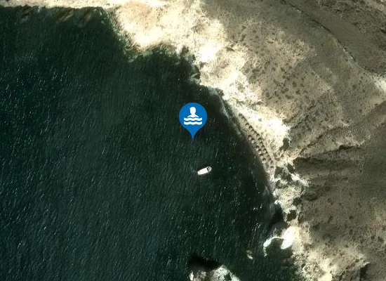 Satellite image of White Beach